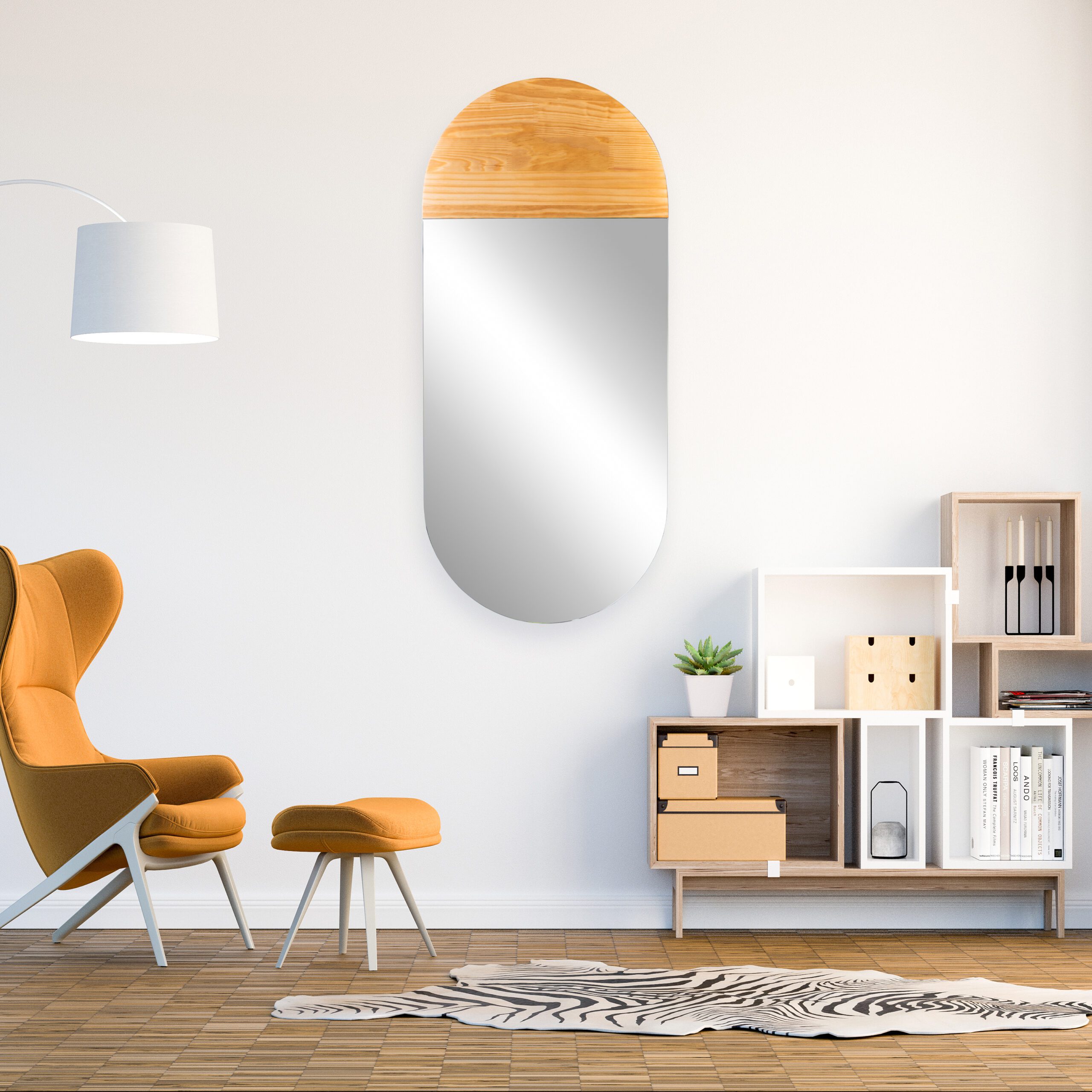 Espejo Phillipa 90 x 45 cm ambiente 1